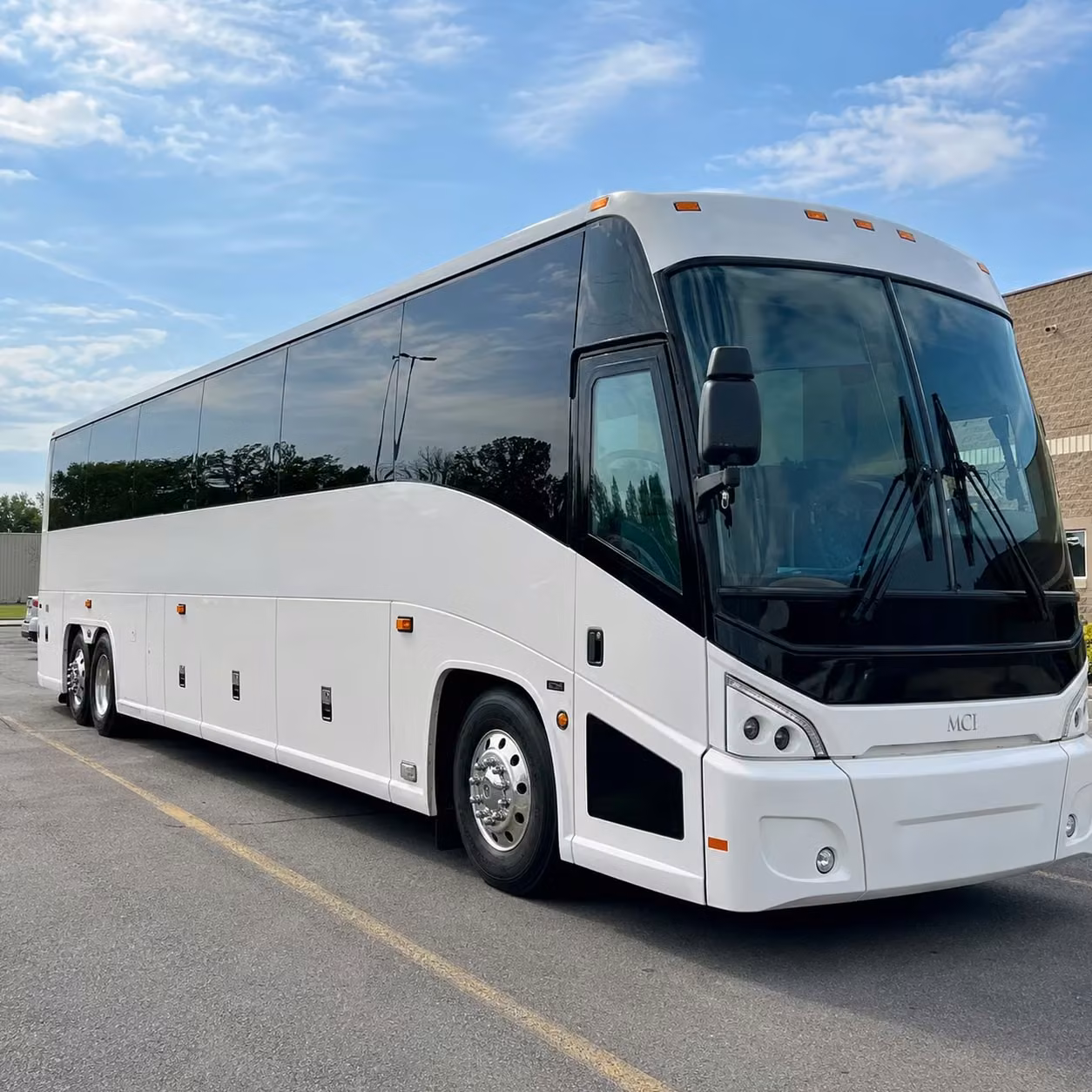56 passenger charter bus